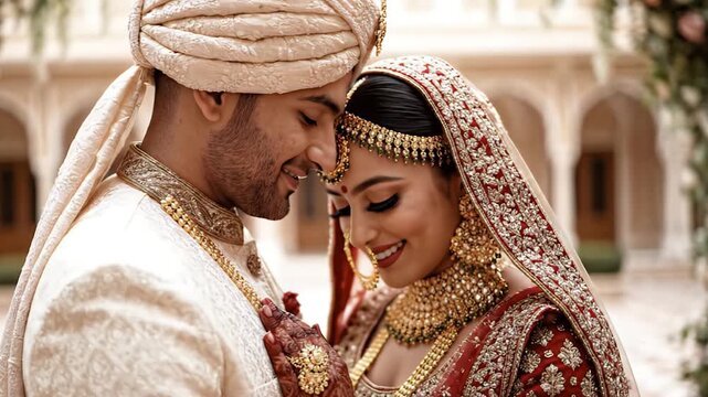 Couple who found each other through ShadiTrust
